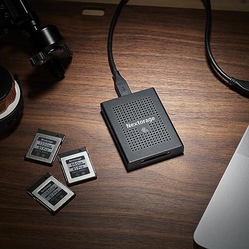 Nextorage NX-B2SE256G とNX-SB1SEカードリーダー Nextorage 日本