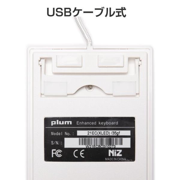 NiZテンキー EC21-1M 21キー 有線 数字キーボード Cherry MX軸 専用 