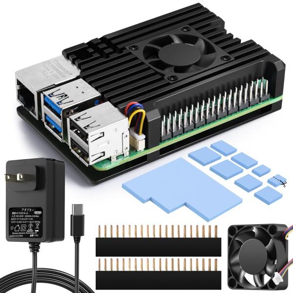 Raspberry Pi 5 8GB (5.1V5A電源アダプタ・冷却ファン) 【公式通販】