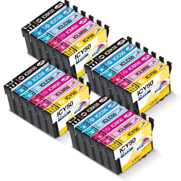 Kingway エプソン 互換インクカートリッジ IC6CL50 互換インク EPSON 