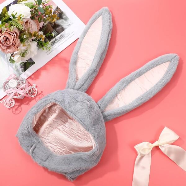 VANZACK うさぎ 被り物 かぶりもの ウサギ コスプレ ウサギ帽子 VANZACK うさぎ 被り物 かぶりもの ウサギ コスプレ ウサギ帽子