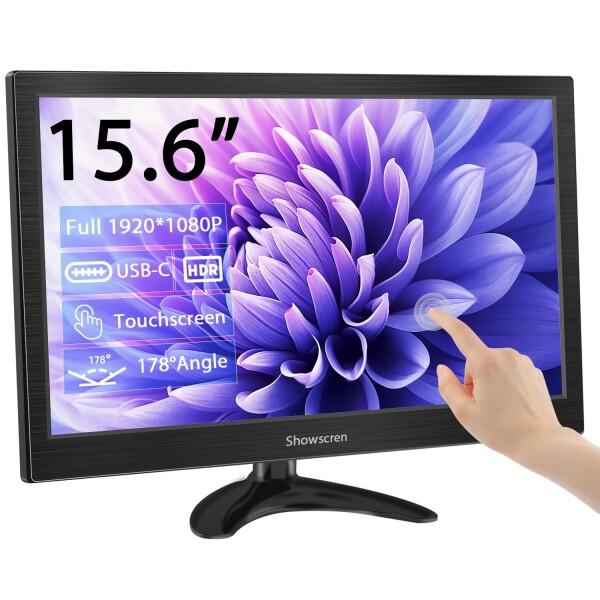 Showscren モバイルモニター 15.6インチ タッチパネル モニター