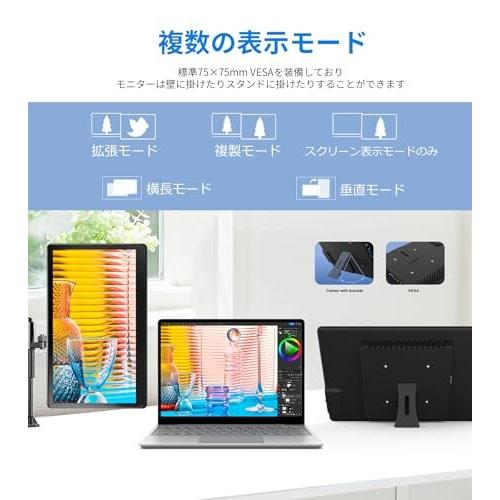 モバイルモニター　13.3型　フルHD IPS液晶　ほぼ未使用 ITPROTECH 13.3型フルHDモバイルモニター モバイル&デスクトップ