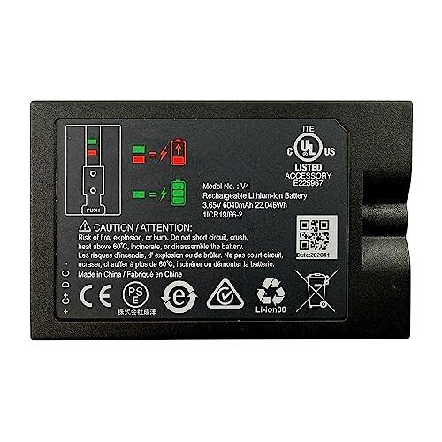 Batteria Ring 2 Batterie E Stazione Di Ricarica Per Ring Video Doorbell, 3,65 V Ring Doorbell