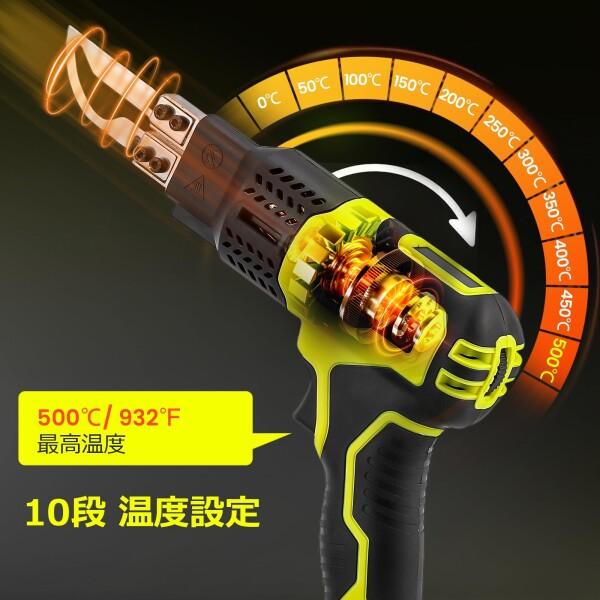 Huanyu ホットカッター 発泡スチロールカッター 充電式 500[度