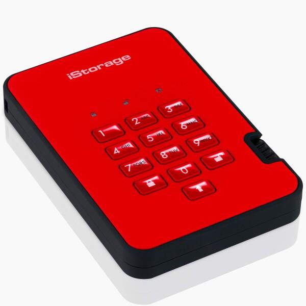 iStorage diskAshur2 SSD - 安全なポータブルソリッドステートドライブ - パスワード保護、ほこりや耐の画像