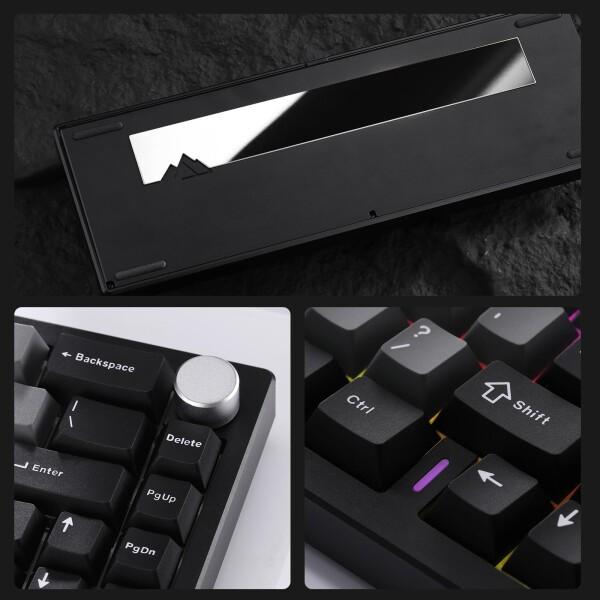 YUNZII AL68 メカニカルキーボード ワイヤレス 68キー ホット