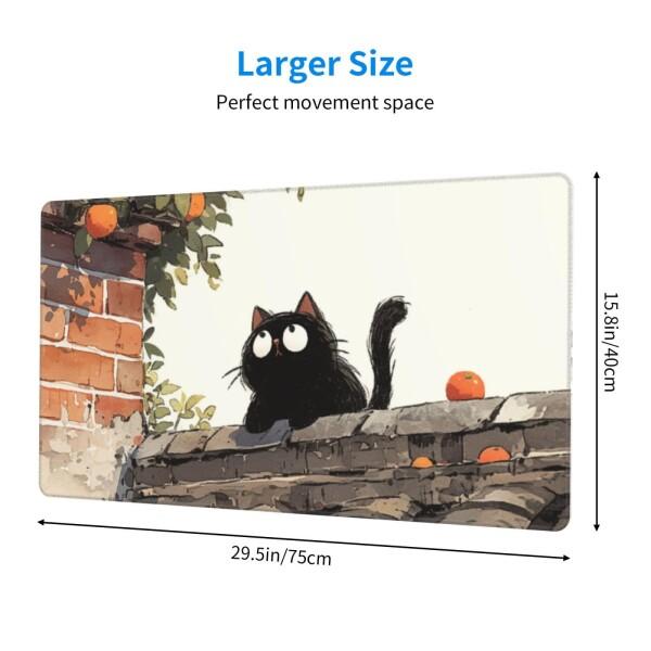 ラバーマット デスクマット 美菜猫まい ラバーマット デスク