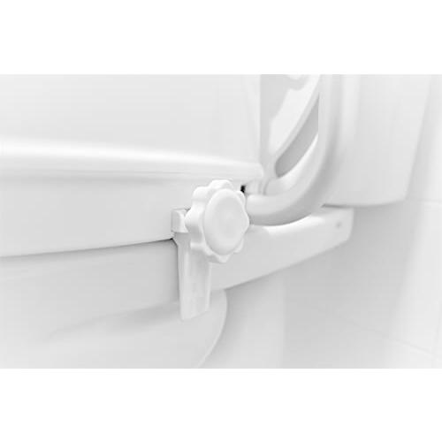 PEPE - 上げられた便座 (高さ10cm)、ハンディキャップ便座、トイレ用