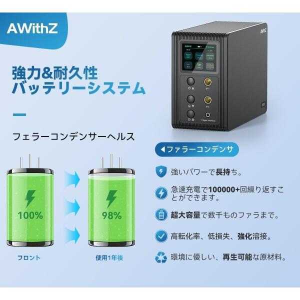 バッテリースポット溶接機、AWithZ 24KWファラーコンデンサー バッテリースポット溶接機、AWithZ 24KWファラーコンデンサー