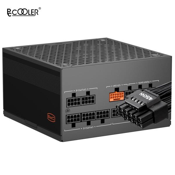 PCCOOLER PSU CPS YN850 電源、80 Plus Gold 認定フルモジュラーPCIe 5.1 & ATX 3.1、幅広い互換性、135mm FDBファ_5