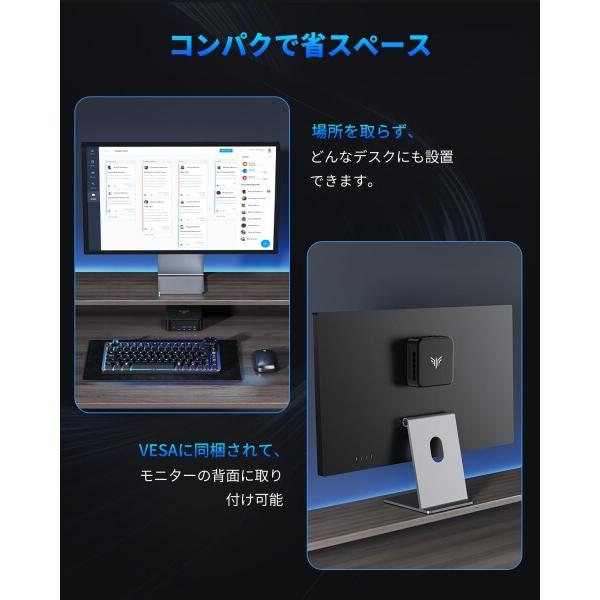 NiPoGi NIPOGI ゲーミングpc AMD Ryzen 7 5825U (8C/16T最大4.50 NiPoGi NIPOGI ゲーミングpc AMD Ryzen 7 5825U (8C/16T最大4.50