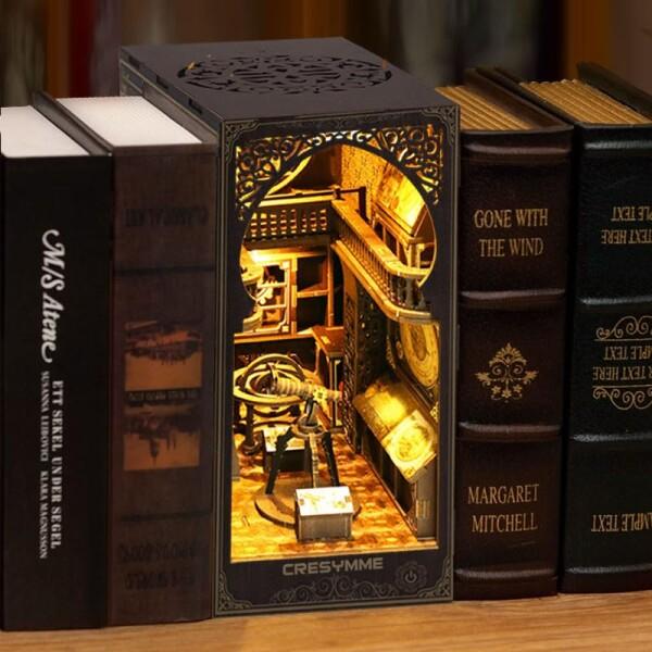 音楽の工房  ブックヌック ドールハウス  完成品 Amazon | Fsolis- DIY ブックヌック キット-ドールハウス キット