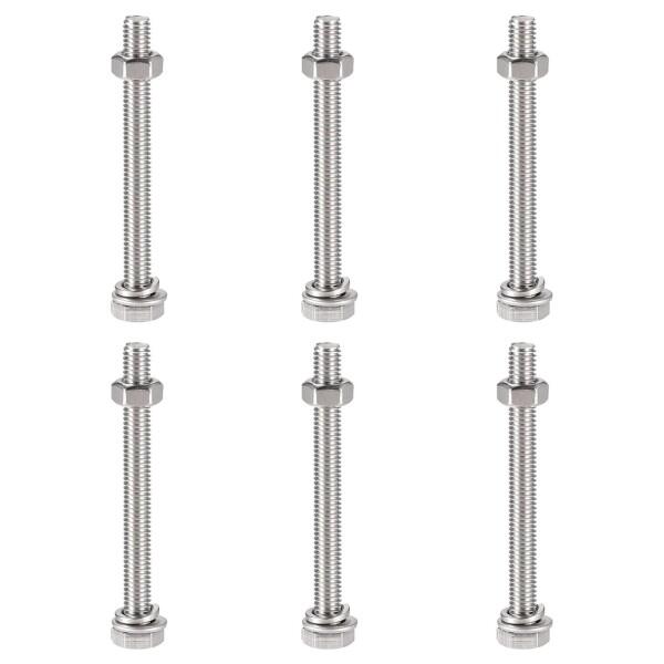Edinstry ボルトナット 304ステンレス キャップ ヘッドネジ 6本 M6 長さ50MM フラットヘッドボルト ナ の商品画像