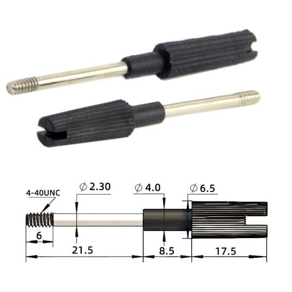 JUICY COUTURE CY ケーブル用ネジ つまみネジ #4-40 UNC 長さ