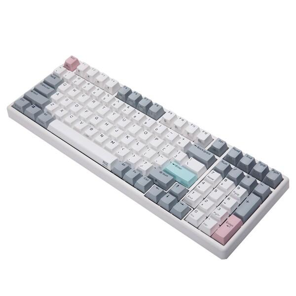 NiZ キーボード 静電容量無接点 ワイヤレスキーボード 英語配列 PBT製