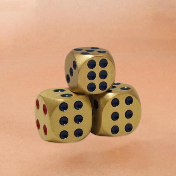 【激レア・美品】NANA-dice サイコロセット​ Amazon | Eboxer サイコロセット 5個セット アルミニウム合金製