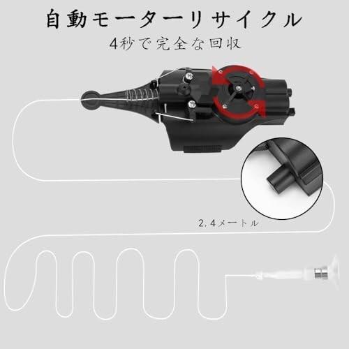 Yugoo) ウェブシューター Web Shooter Bracers USB充電可能な