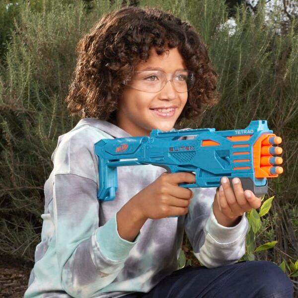 Nerf Elite 2.0 Tetrad QS-4ブラスター、ナーフエリートダーツ4本