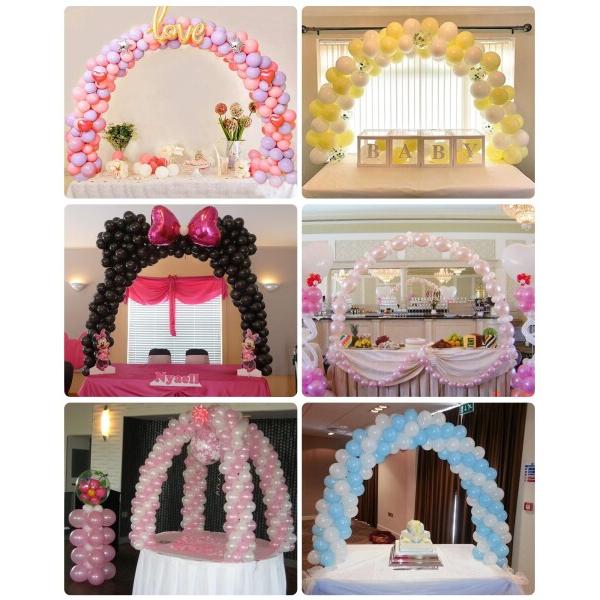 YALLOVE バルーンアーチキット 卓上飾り 長さ366 cmバルーン YALLOVE バルーンアーチキット 卓上飾り 長さ366 cmバルーン