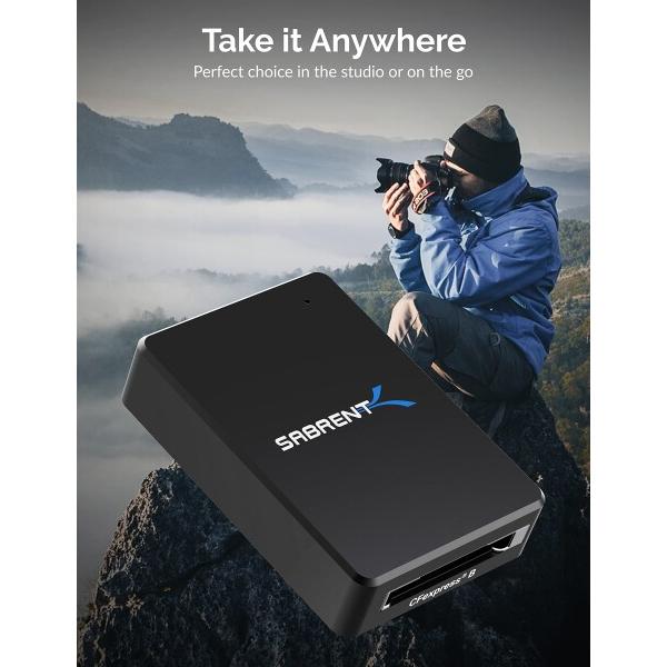 SABRENT CFexpress Type-B カードリーダー USB 3.2 10Gbps対応 (CR-CFER)