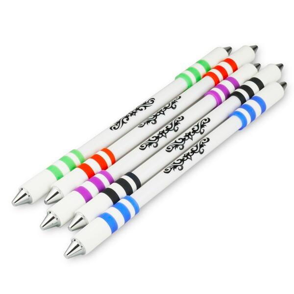 ペン回し専用 改造 ペン回し やりやすい 選べるカラー (ブラック