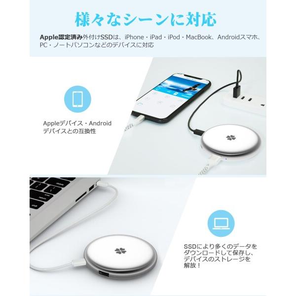 iDiskk iPhone 外付けハードドライブ 2TB 外部フラッシュメモリ iDiskk iPhone 外付けハードドライブ 2TB 外部フラッシュメモリ