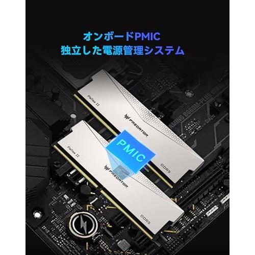 acer Acer Predator Pallas II DDR5 6000MHz 64GB(32GBx2枚 acer Acer Predator Pallas II DDR5 6000MHz 64GB(32GBx2枚