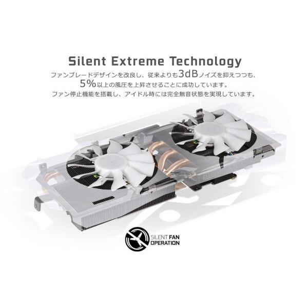 玄人志向 ビデオカード 新シリーズGALAKURO Whiteモデル GEFORCE 玄人志向 ビデオカード 新シリーズGALAKURO Whiteモデル GEFORCE