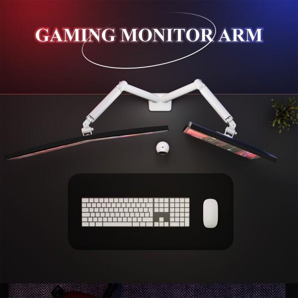 ETHU PCデュアルモニターアーム 2画面 液晶ディスプレイアーム