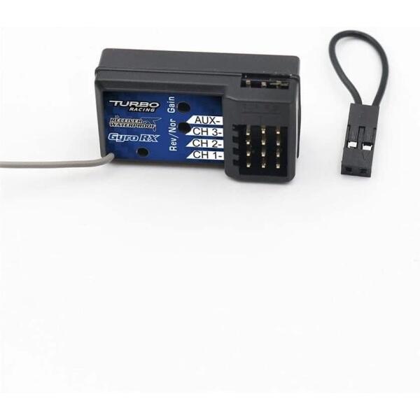 UltraPower TURBO RACING 4ch 受信機/レシーバー ジャイロ 防水 2.4GHz