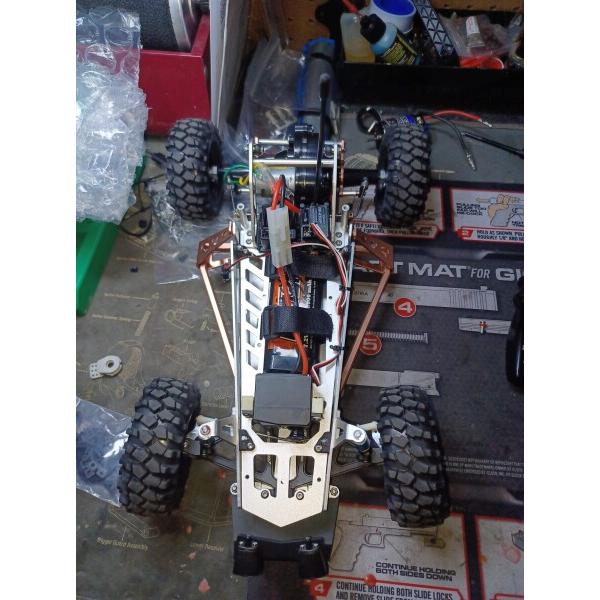 Kingfly 超軽量アルミシャーシ タミヤ 1/10 グラスホッパー