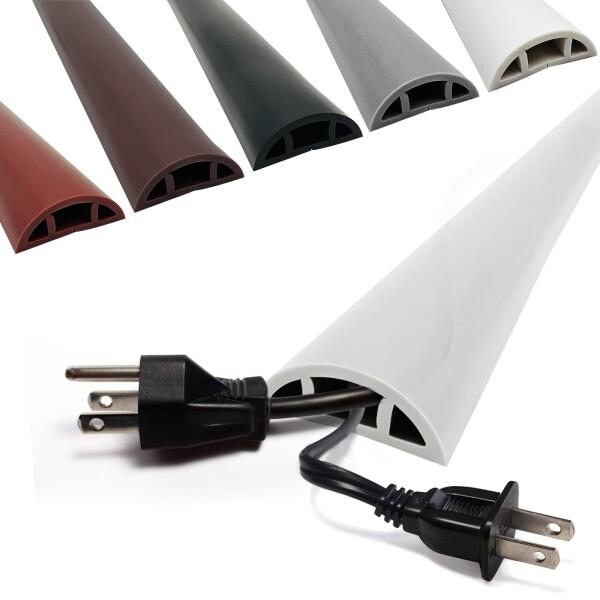 ケーブルモール 配線カバー コードカバー 配線隠し ケーブルカバー 床用 フロアコードカバー 幅 の商品画像