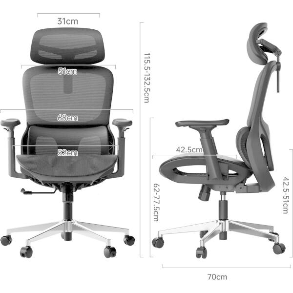 Hbada P2 オフィスチェア デスクチェア 椅子 テレワーク 疲れ