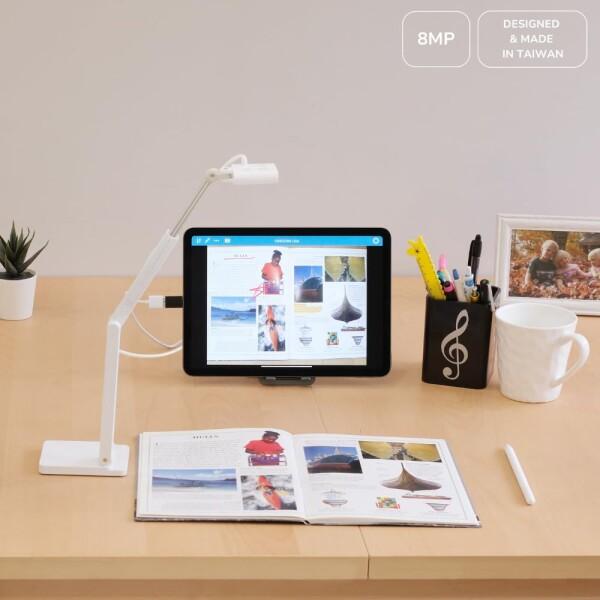 OKIOCAM S2-4K 書画カメラ/WEBカメラ/実物投影機 UHD 800万画素 10cm近接撮影 PC Mac iPad (USB-Cモデルのみ)_2