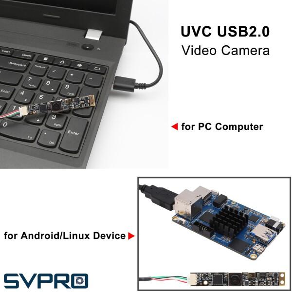 SVPRO 16MP USBカメラモジュール（オートフォーカス＆マイク付き）、PC 