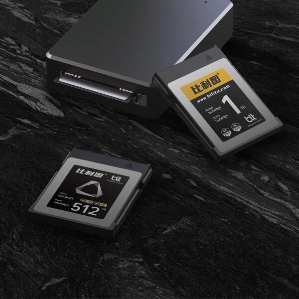 CFexpress B-Type 256GB メモリーカード 最大1700MB/秒の読み取り速度と1600MB/秒の書き込み速度 カメラ対_4