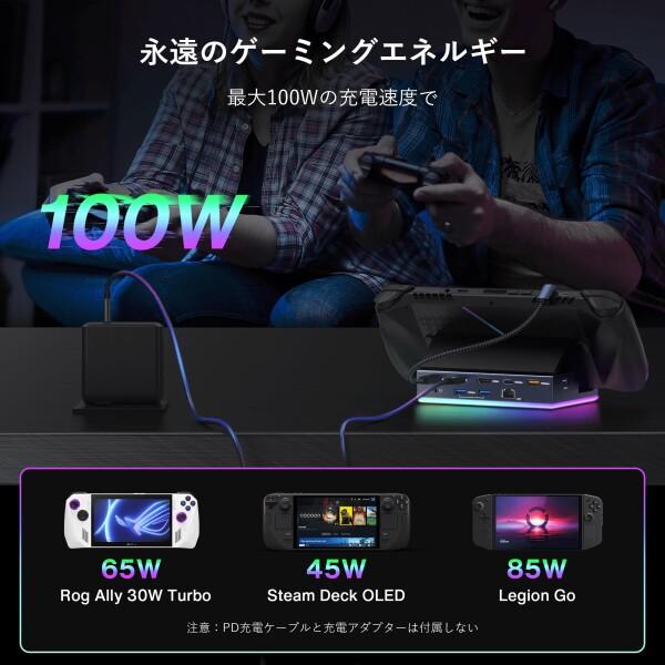 分配器・切替器 iVANKY ROG Ally/Legion Go/Steam Deck Amazon.com: iVANKY 14-in-1 RGB 4K@144Hz Docking Station for