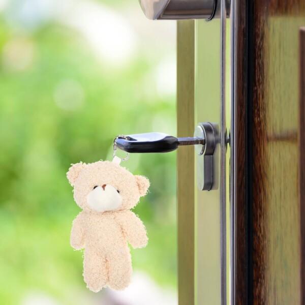 SEWACC くま ぬいぐるみ キーホルダー 12個セット クマ 小さい