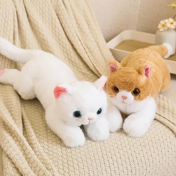 プレゼント 茶トラ 三毛猫 白猫 黒猫 寝具 おもちゃ ぬいぐるみ 猫