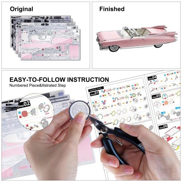 Piececool 5点セット Amazon | Piececool(ピースクール) 立体パズル 金属製 ブラックパール