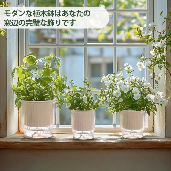 CUBICO レチユーザ30 白色自動給水プランター　最長12週間水やり不要 5/29から値上) プランター レチューザ キュービコ40 LE-3040 LECHUZA