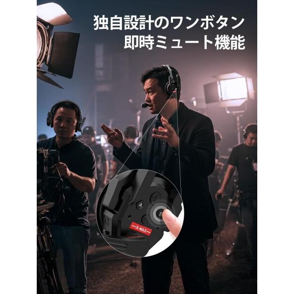 SYNCO XTALK XMAX2 ワイヤレスインカムヘッドセットシステム, 2
