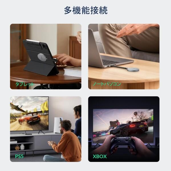 iDsonix SSD 外付け 2TB 磁気式 ポータブルSSD USB C 3.2 Gen2x2 最大読込速度2000MB/秒 PC、Mac、スマートフォ