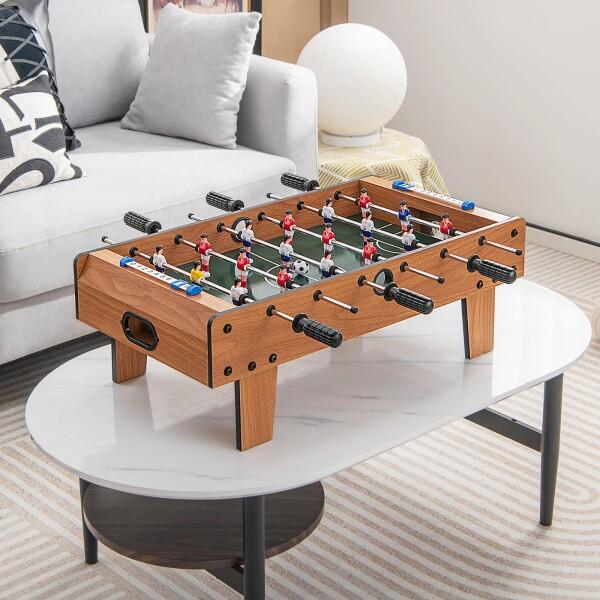 サッカー盤 卓上サッカー ゲームテーブル おもちゃ 幅70x奥行36x