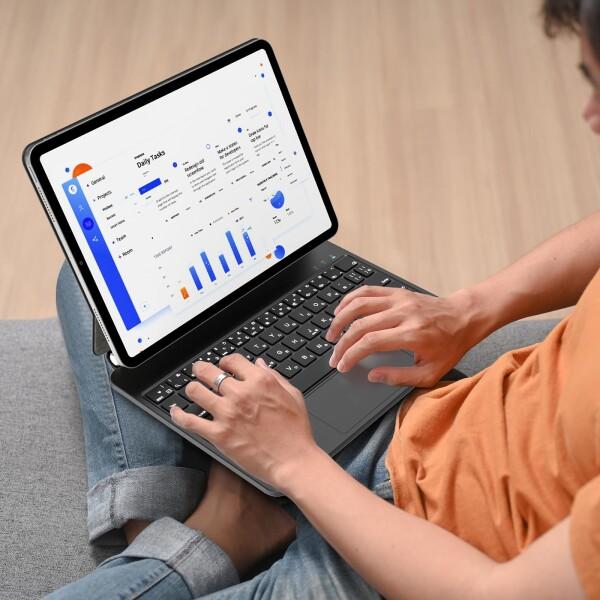 QERDAOY マジックキーボード 2025 i-Pad 第11世代A16/第10世代