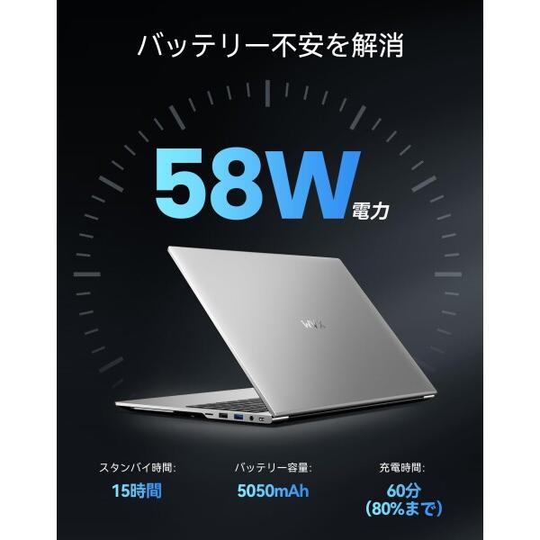 WVX 16インチFHDノートパソコンAMD Ryzen 9 6900HX (8C16T、最大4.9GHz)，メモリ16GBDDR5 SSD 512GB Radeon 680M高速の画像