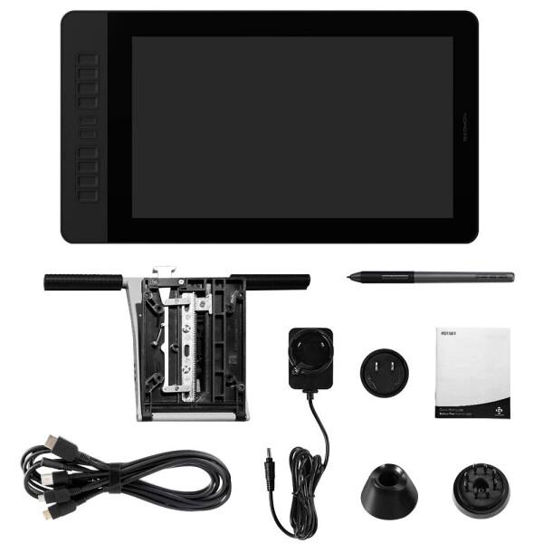 GAOMON 液タブ PD1561 15.6インチ 傾き検知 Windows/mac対応 液晶