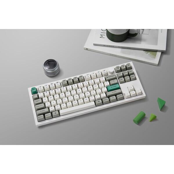 Keychron Q3 Max: 87キー RGBライト・ホットスワップ対応メカニカルキーボード、2.4GHz/Bluetooth 5.1/Type-C
