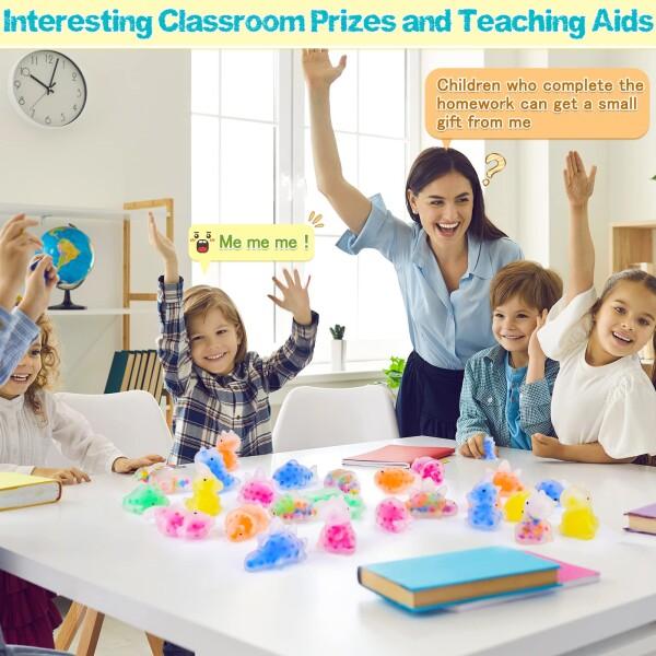 LEEHUR スクイーズ 動物 ストレス解消グッズ 48個 スクイーズセット パ